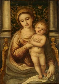Madonna and Child, 19th century. Creator: Unknown