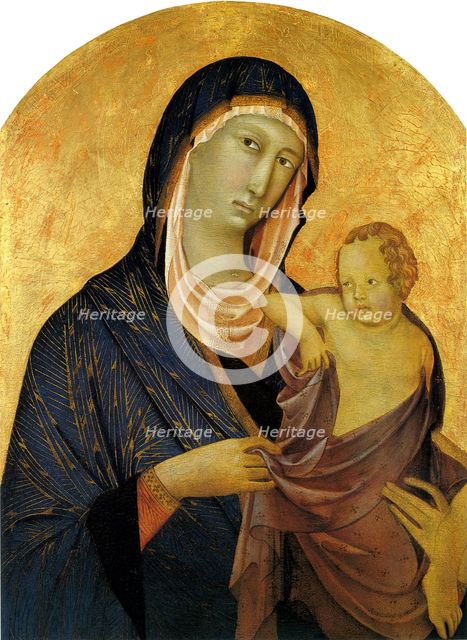 Madonna and Child, ca 1320. Artist: Segna di Bonaventura (active 1298-1331)