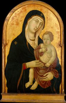Madonna and Child, ca. 1325. Creator: Workshop of Ugolino da Siena (Ugolino di Nerio) (Italian, Siena, active by 1317-died ?1339/49)