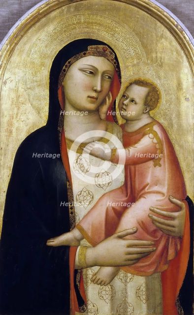 Madonna and Child, ca 1335. Creator: Daddi, Bernardo (1290-1350).