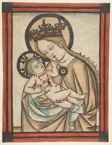 Madonna and Child, ca. 1460-70., ca. 1460-70. Creator: Anon