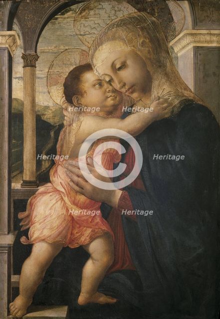 Madonna and Child, ca 1466-1467. Artist: Botticelli, Sandro (1445-1510)