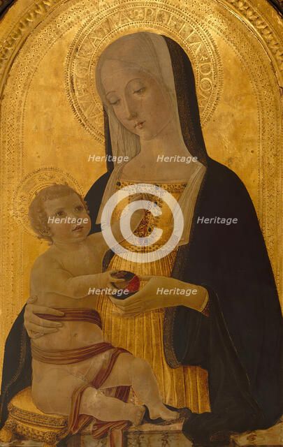 Madonna and Child, ca. 1470. Creator: Benvenuto di Giovanni.