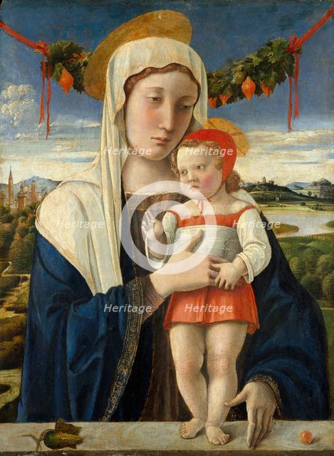 Madonna and Child, ca. 1470. Creator: Giovanni Bellini.