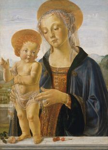 Madonna and Child, ca. 1470. Creator: Workshop of Andrea del Verrocchio (Italian, Florence 1435-1488 Venice)