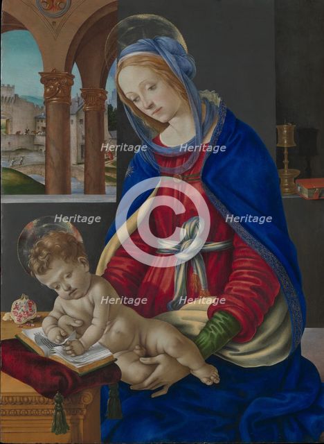 Madonna and Child, ca. 1483-84. Creator: Filippino Lippi.