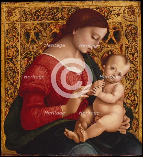 Madonna and Child, ca. 1505-7. Creator: Luca Signorelli.