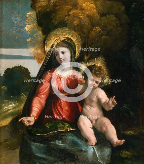 Madonna and Child, ca 1517. Creator: Dossi, Dosso (ca. 1486-1542).