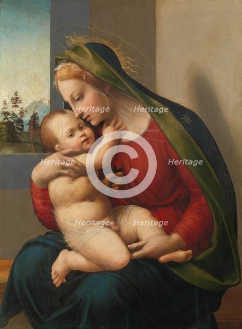 Madonna and Child, ca. 1520. Creator: Francesco Granacci.