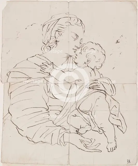 Madonna And Child. Creator: William Williams.