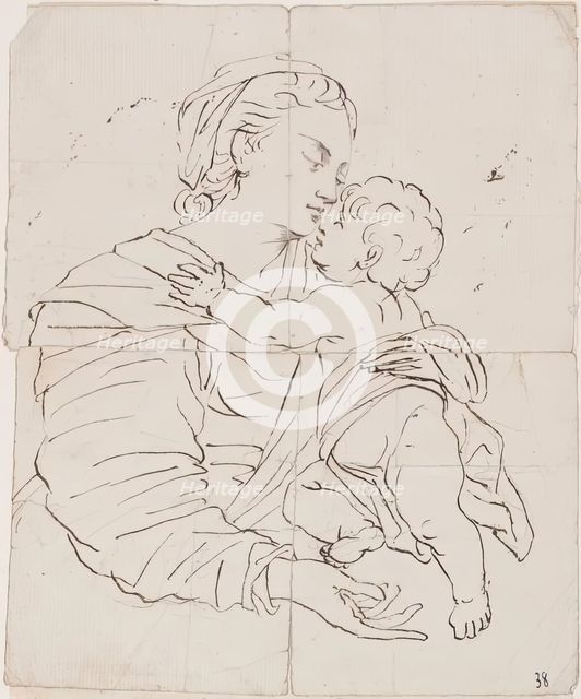 Madonna And Child. Creator: William Williams.