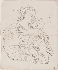 Madonna And Child. Creator: William Williams