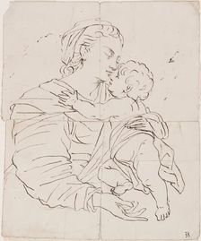 Madonna And Child. Creator: William Williams