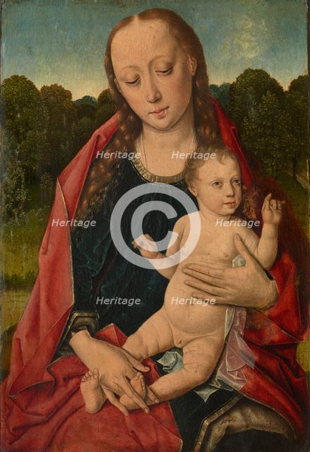 Madonna and Child. Creator: Bouts, Dirk (1410/20-1475).