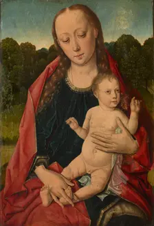 Madonna and Child. Creator: Bouts, Dirk (1410/20-1475)