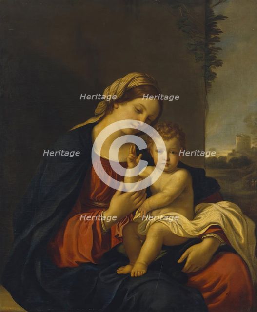 Madonna and Child. Creator: Cesare Gennari.