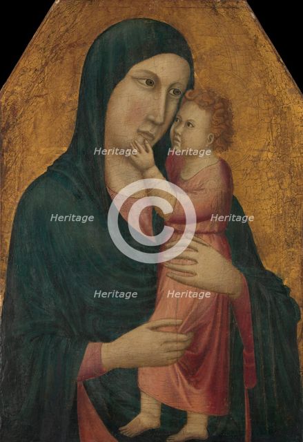 Madonna and Child. Creator: Italian (Florentine or Paduan) Painter (Cheyo da Firenze?) (ca. 1307-17).