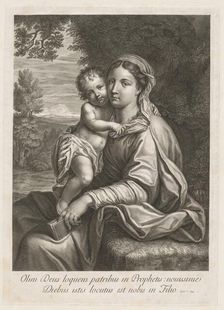 Madonna and Child. Creator: Jean Louis Roullet (French, 1645-1699)
