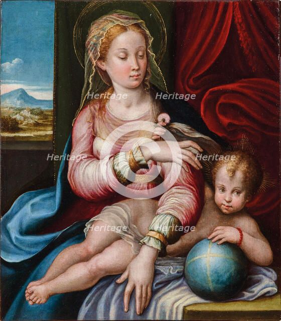 Madonna and Child. Creator: Longhi, Barbara (1552-c. 1638).