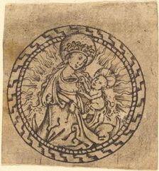 Madonna and Child. Creator: Master with the Flower Borders