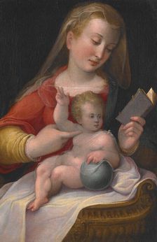 Madonna and Child, about 1580-1585. Creator: Barbara Longhi