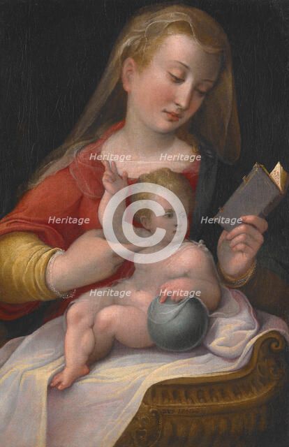 Madonna and Child, about 1580-1585. Creator: Barbara Longhi.