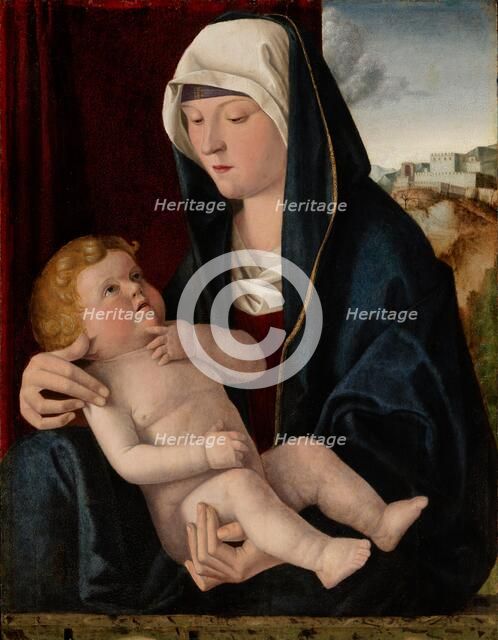 Madonna and Child, about 1510-1515. Creator: Workshop of Giovanni Bellini.