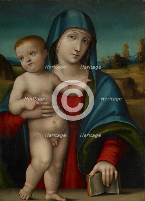 Madonna and Child, about 1515. Creator: Giulio Francia.