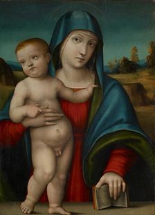 Madonna and Child, about 1515. Creator: Giulio Francia