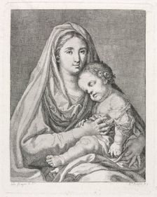 Madonna and Child (after Francisco Bayeu y Subias). Creator: Ramón Bayeu y Subias (Spanish, 1746-1793)