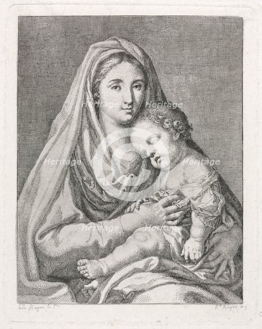 Madonna and Child (after Francisco Bayeu y Subias). Creator: Ramón Bayeu y Subias (Spanish, 1746-1793).