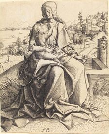 Madonna and Child at a Fountain, 1501. Creator: Master MZ