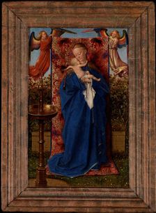 Madonna and Child at the Fountain. Artist: Eyck, Jan van (1390-1441)