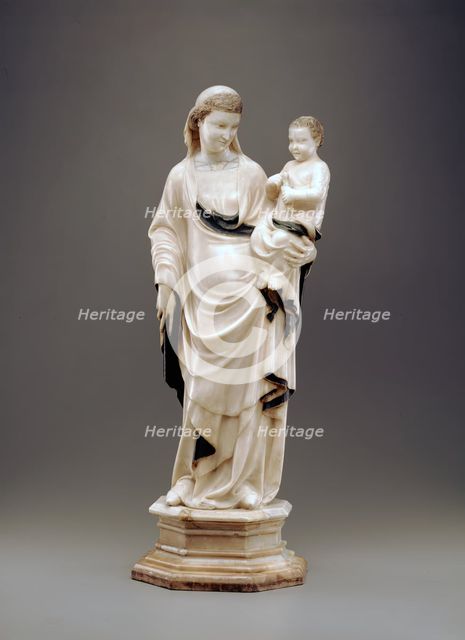 Madonna and Child, between 1350 and 1360. Creators: Virgin Mary, Jesus Christ, Nino Pisano.