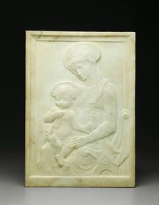 Madonna and Child, between 1464 and 1480. Creators: Virgin Mary, Jesus Christ, Mino da Fiesole