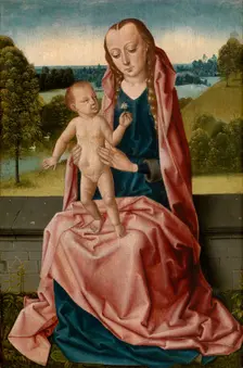 Madonna and Child, Between 1475 and 1500. Creator: Bouts, Dirk (1410/20-1475)