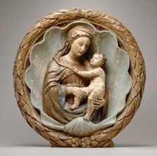 Madonna and Child, between 1480 and 1500. Creators: Virgin Mary, Jesus Christ, Leonardo del Tasso