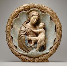 Madonna and Child, between 1480 and 1500. Creators: Virgin Mary, Jesus Christ, Leonardo del Tasso