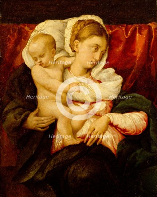 Madonna and Child, between 1540 and 1545. Creator: Jacopo Bassano il vecchio.