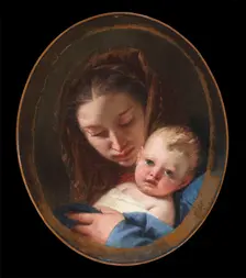 Madonna and Child, between 1730 and 1745. Creator: Giovanni Battista Tiepolo