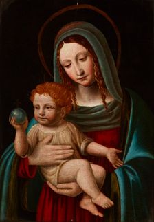 Madonna and Child, between 1750-1850. Creators: Unknown, Virgin Mary