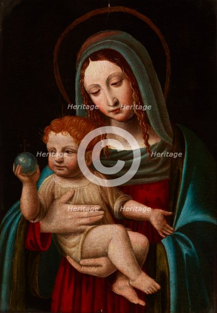 Madonna and Child, between 1750-1850. Creators: Unknown, Virgin Mary.