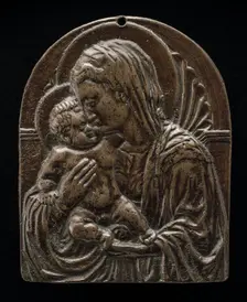 Madonna and Child before a Niche, late 1440s. Creator: Unknown