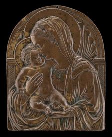 Madonna and Child before a Niche, mid 15th century. Creator: Unknown
