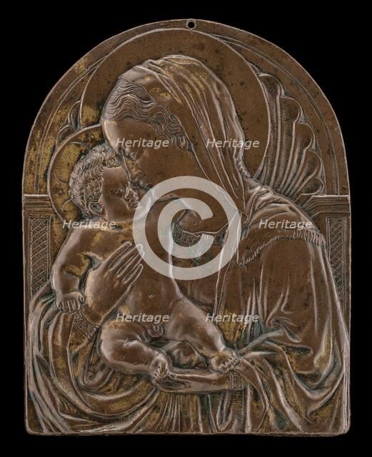 Madonna and Child before a Niche, mid 15th century. Creator: Unknown.