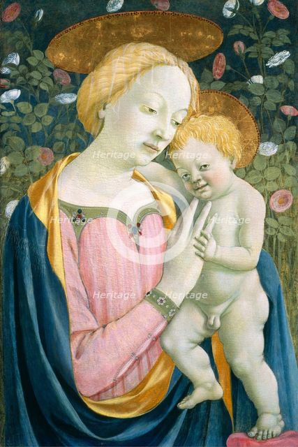 Madonna and Child, c. 1445/1450. Creator: Domenico Veneziano.