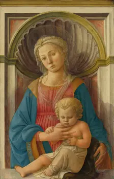 Madonna and Child, c. 1440. Creator: Filippo Lippi