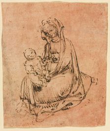 Madonna and Child, c. 1440/50. Creator: Stefano da Zevio (Italian, c. 1374-aft 1438), follower of