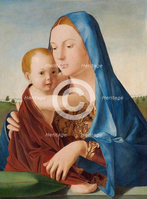 Madonna and Child, c. 1475. Creator: Antonello da Messina.
