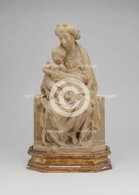 Madonna and Child, c. 1475. Creator: Antonio Rossellino.